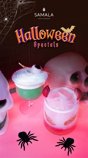  Halloween Specials at Samala  This October, sip on spooky...