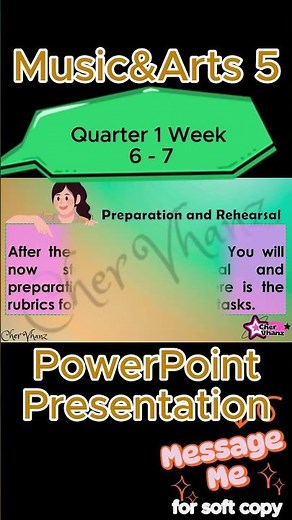 MAPEH 5 (Music and Arts) Quarter 1 Week 6 - 7 - MATATAG PowerPoint Presentation
