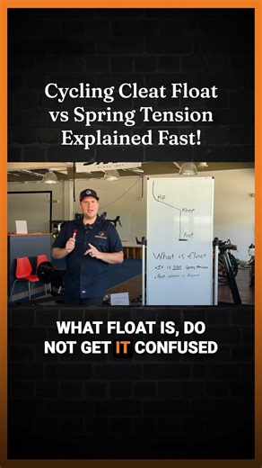 Cycling Cleat Float vs Spring Tension Explained Fast #CyclingTips #BikeFit #CleatSetup