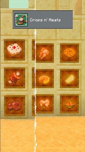 【リソパ紹介】腹が減った…！！#minecraft #マインクラフト #マイクラ統合版