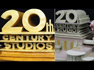20th Century Studios Logo Diorama [20th Century Fox] | Timelapse