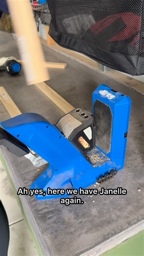 Janelle Payne | DIY | Home Renovations on Instagram: "What started as a random empty space in my RV kitchen turned into a custom slide-out pantry with a glass door and slatted wood frame. Because why buy a cabinet door when you can just build one yourself? 😅 I swear I always think I need to try something new… but this one actually worked out. Comment SHELF for links! #DIYPantry #RVRenovation #VintageTrailer #TinyHomeDesign #Woodworking #RvReno #DIYStorageSolutions #RVMakeover"