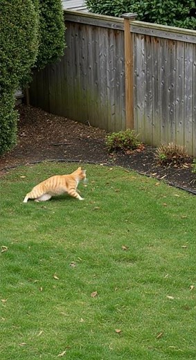 The wolf burst into the yard and attacked the unsuspecting dog #wildlife #nature #danger