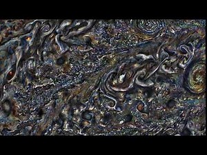 Jupiter Cloud Animation from Juno