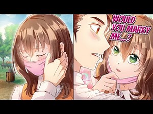 【Manga Dub】A hot gal got hypnotized then a thug tried to kiss her so i helped her. Then..【RomCom】