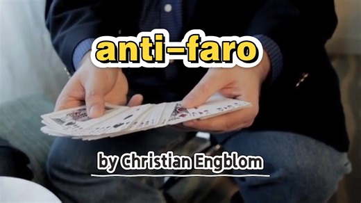 [花切教程] anti-faro教学 by Christian Engblom (DVD)