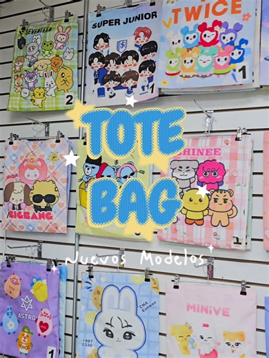 Re-Stock Tote Bag for K-Pop Fans 💕✨️