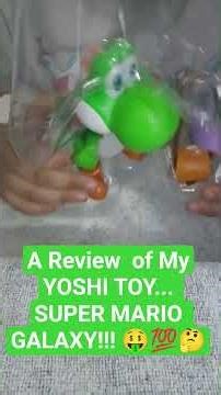 A review of my Yoshi toy from Super Mario Galaxy #edit #supermariogalaxy #yoshi #supermario