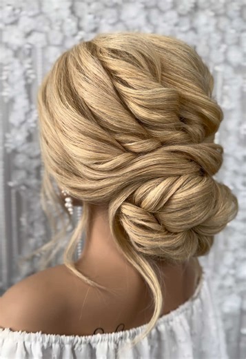 Textured Updo Tutorial for Brides