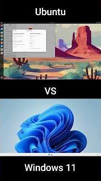 Windows 11 VS Ubuntu Which ONE is FASTER #ubutnu #windows