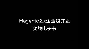 magento2中文教程，企业级开发实战