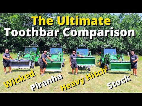 Tractor Toothbar Torture Test - Who Makes the Best Cutting Edge?