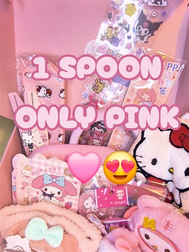 1 Spoon Only PINK - ASMR Experience