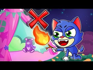 Don't Play With Fire 🔥💥| Danger Song | Safety Tips for Kids by Lamba Lamby Story