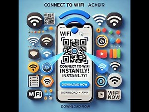 WiFi QR Scanner App – Connect to WiFi Instantly with Just a Scan!