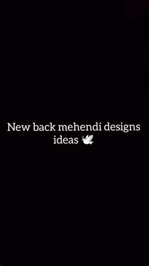 NEW BACK MEHENDI DESIGNS IDEAS 🌺#trendingmehendi #mehendidesign #shortsviral #sorts #mehendiartist