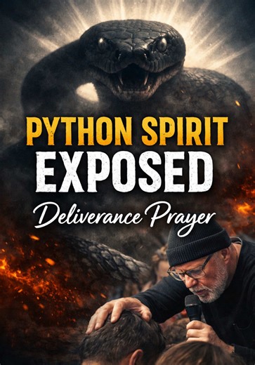 🛡️ Are you feeling spiritually suffocated, restricted, or under invisible pressure? This powerful deliverance prayer confronts the python spirit — a demonic force that constricts prayer, finances, marriage, health, and spiritual growth. In this teaching and extended warfare prayer, we expose how the python spirit operates through divination, witchcraft, manipulation, generational covenants, and spiritual control — and we break its grip in the mighty name of Jesus Christ. If you’ve experienced h