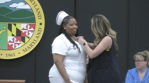 Allegany College of Maryland - Nurse Pinning Ceremony for the Spring 2024 semester. #EngageYourFuture #alleganycollegeofmaryland #nursing #pinningceremony | Allegany College of Maryland