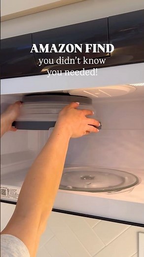 Magnetic collapsible microwave food cover! ￼
