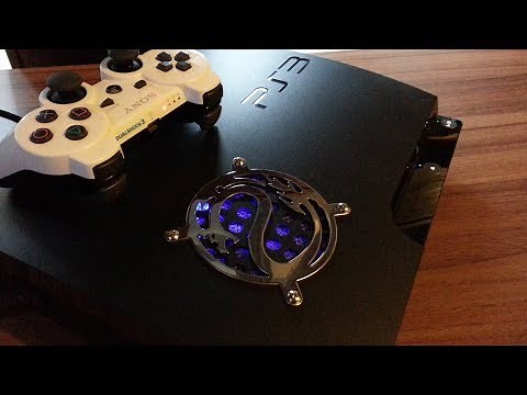 PS3 Slim -Case Cooling Mod- Quick Tutorial By:NSC