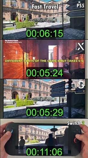 PS5 CHEATS | Indiana Jones & the Great Circle Loading Times on Nintendo Switch 2 vs. Xbox vs. PS5