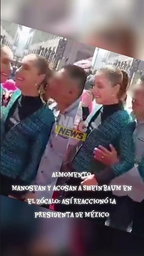 manosea.da que le dieron a nuestra presidenta claudia sheinbaum
