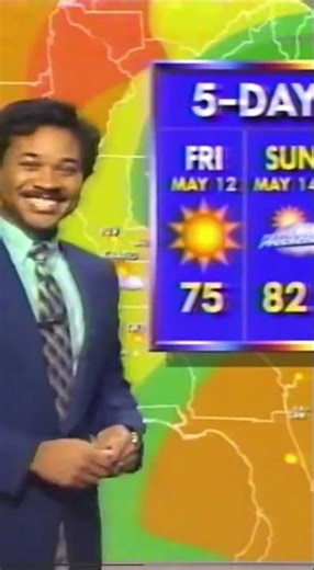Future Dates on a 1990 Weather Forecast