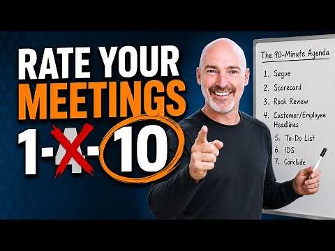 The 90-Minute Meeting That Fixes Everything Else | Level 10 Meeting Explained