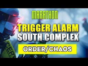 Marathon Trigger alarms in south complex by hacking a terminal (Order/Chaos Quest Guide)