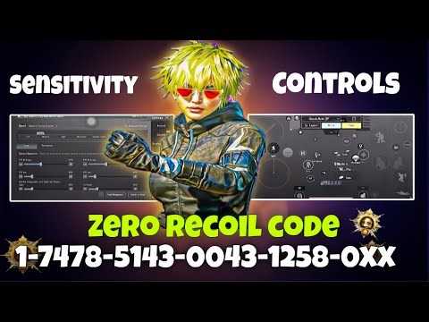 NEW UPDATE 4.2 code🔥BEST SENSITIVITY CODE + CONTROL SETTINGS BGMI/PUBGMOBILE