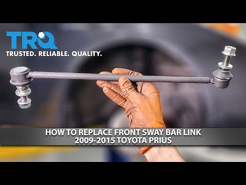 How to Replace Front Sway Bar Links 2009-2015 Toyota Prius