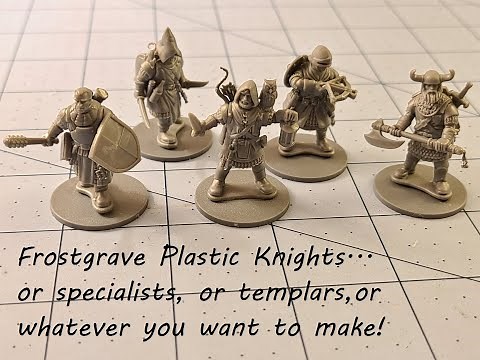 Northstar Miniatures: The Frostgrave Knights plastic kit arrives!
