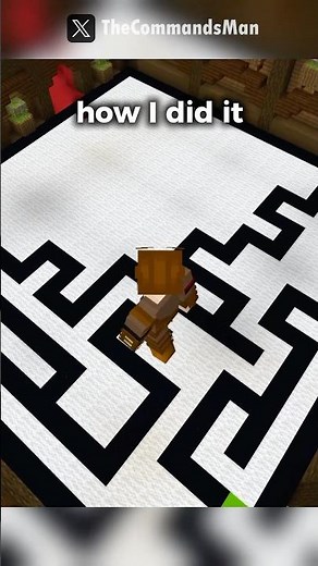 A Maze Generator Minigame #minecraft
