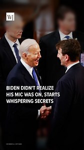 8.4K views · 49 reactions | Biden forgets his mic is on, and starts whispering secrets. How can the Biden administration continue to push the narrative that he is capable of being our president for another term? #biden #mic #whispering #secrets #administration #narrative #president #term #capable | The Tea Party Community by WJ | Facebook