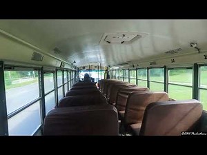 Back Seat Ride in A 2010 IC CE Handy School Bus W/ MaxxForce DT
