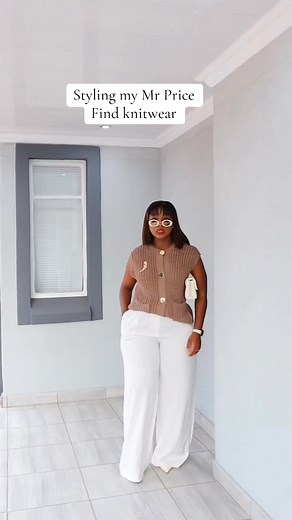 1.1K views · 48 reactions | Styling my @mrpfashion find (knitwear) Still using the same base which are my pants to create more than one look. .......#fashiongram #fashion #fashionfind #style #mrprice #mrpriceclothing #mrpricemystyle #styleinspo #zarafind #mrpriceeverydayviral #mrpricefinds #fashiontipsforwomen #mrpriceeverydayviral #mrpricefashion #mrprice #knit #knitwear | Khanyisile Thembi Skosana | Facebook