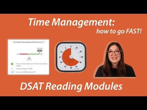 Time Management on the DSAT Reading Modules: how to get FAST