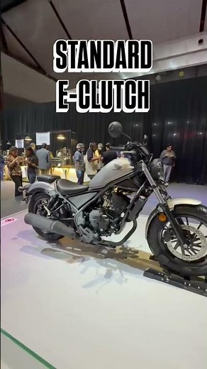 Honda Rebel Walkaround: 286cc Liquid-Cooled Engine & E-Clutch! 🔥 #ytshorts #shorts #honda