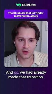 How Tinder used pipelines-as-code to evolve its CI/CD platform with Buildkite