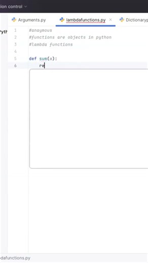 Normal function VS lambda in python watch full video for detailed explanation