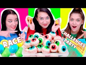 ASMR Most Popular Food Challenge (Chocolate, Wafers, Gummy) | Mukbang LiLiBu