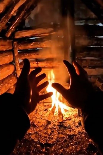 Nothing Beats Stepping Out of Freezing Snow ❄️ Into Warmth 🔥 #cozyhome