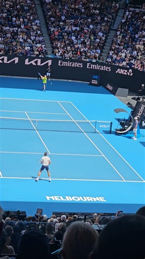 Roger Federer vs Casper Ruud OVERHEAD SLAM 2026 AO #melbourne #tennis #australianopen #happyslam #ao