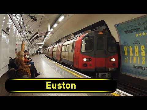 Tube Station Euston - London 🇬🇧 - Walkthrough 🚶