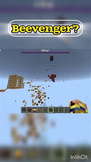 Beevenger?...🌚😎#minecraft ##trending #memes #funny