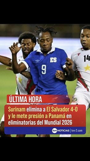 ¿ Mogollón ? ... Tras el resultado de Surinam vs El Salvador, la situación no es muy favorable para la Selección de Panamá, la diferencia de goles es clave en este momento. PANAMA TIENE GANAR Y GOLEAR en los partidos que le falta. Que opinan ? | EnAzuero