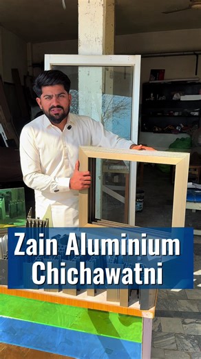 Zain Aluminium Windows in Chichawatni: Quality & Style