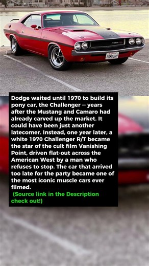 Dodge Showed Up Late to the Muscle War — Then Made a Legend