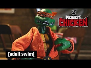 Adult Swim - Robot Chicken 🇫🇷 | Meilleurs moments des Tortues Ninja