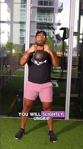 2 Hand Kettlebell Clean Tutorial #kettlebelltraining